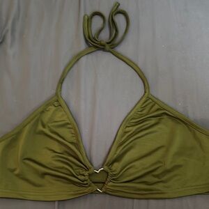 ROMWE Green Crop Top